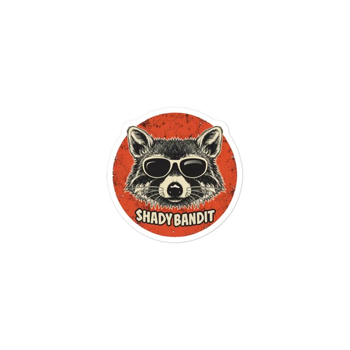Shady Bandit Magnet product image (1)