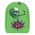 Smoky Skull All-Over Print Backpack