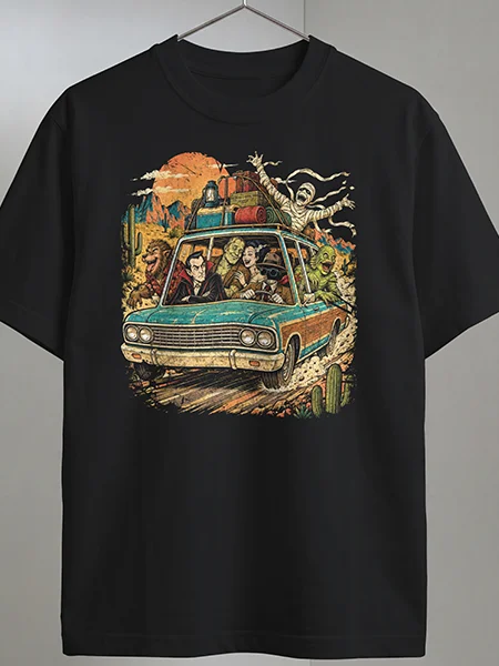 Monster Road Trip — Monsters Off Duty Tee product image (1)