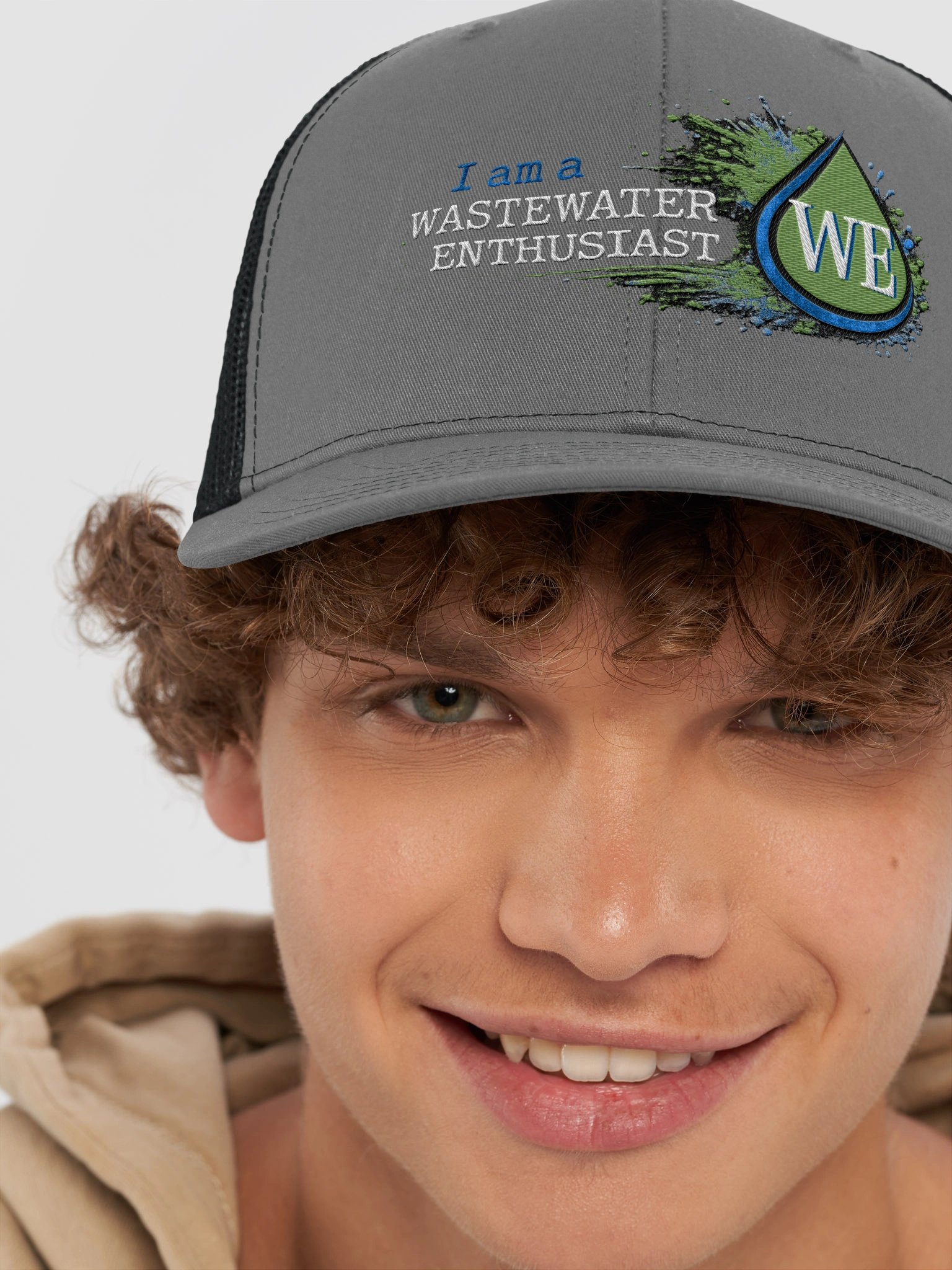 I am a Wastewater Enthusiast Trucker Hat product image (8)