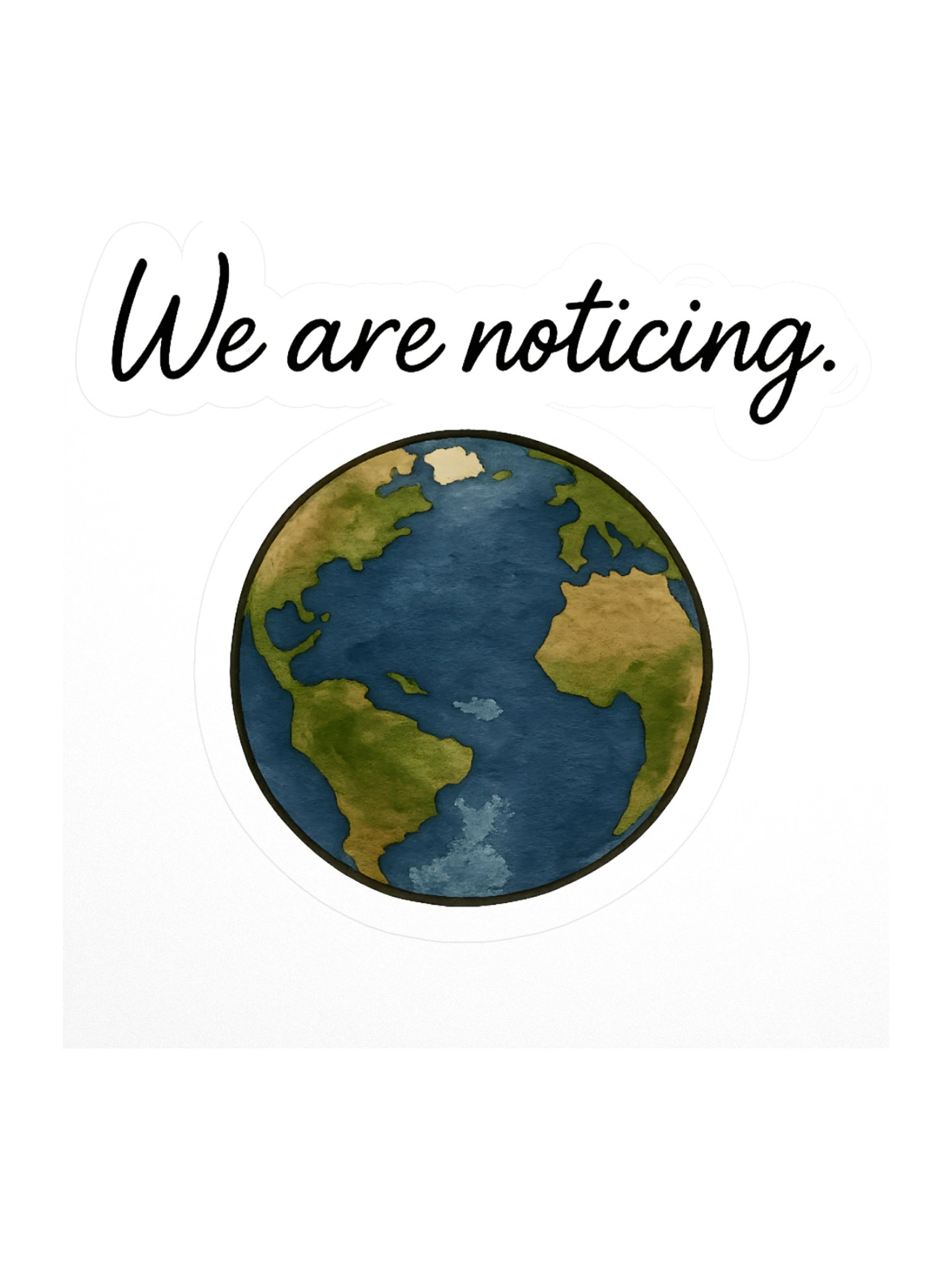 We Are Noticing Sticker product image (1)