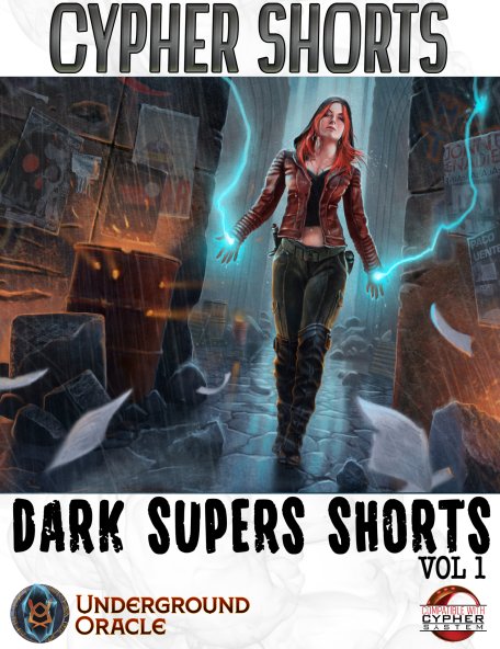 Cypher Shorts: Dark Supers Shorts Vol. 1 (PDF) product image (1)