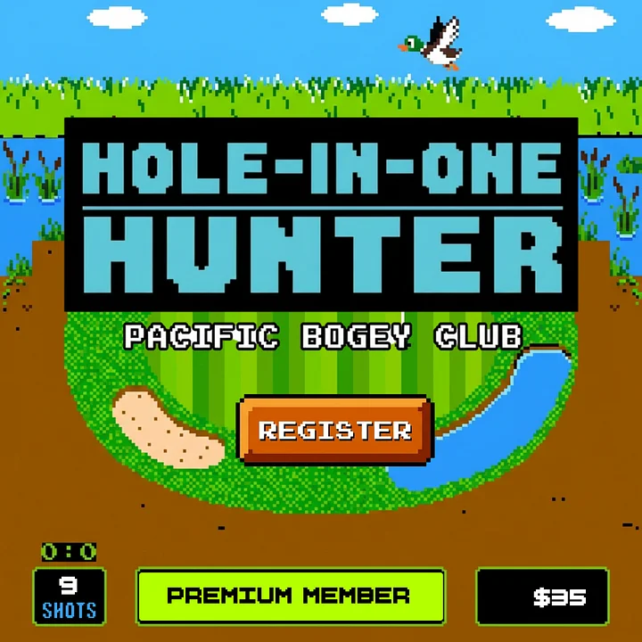 Hole-in-one Hunting Premium Member Ticket product image (1)