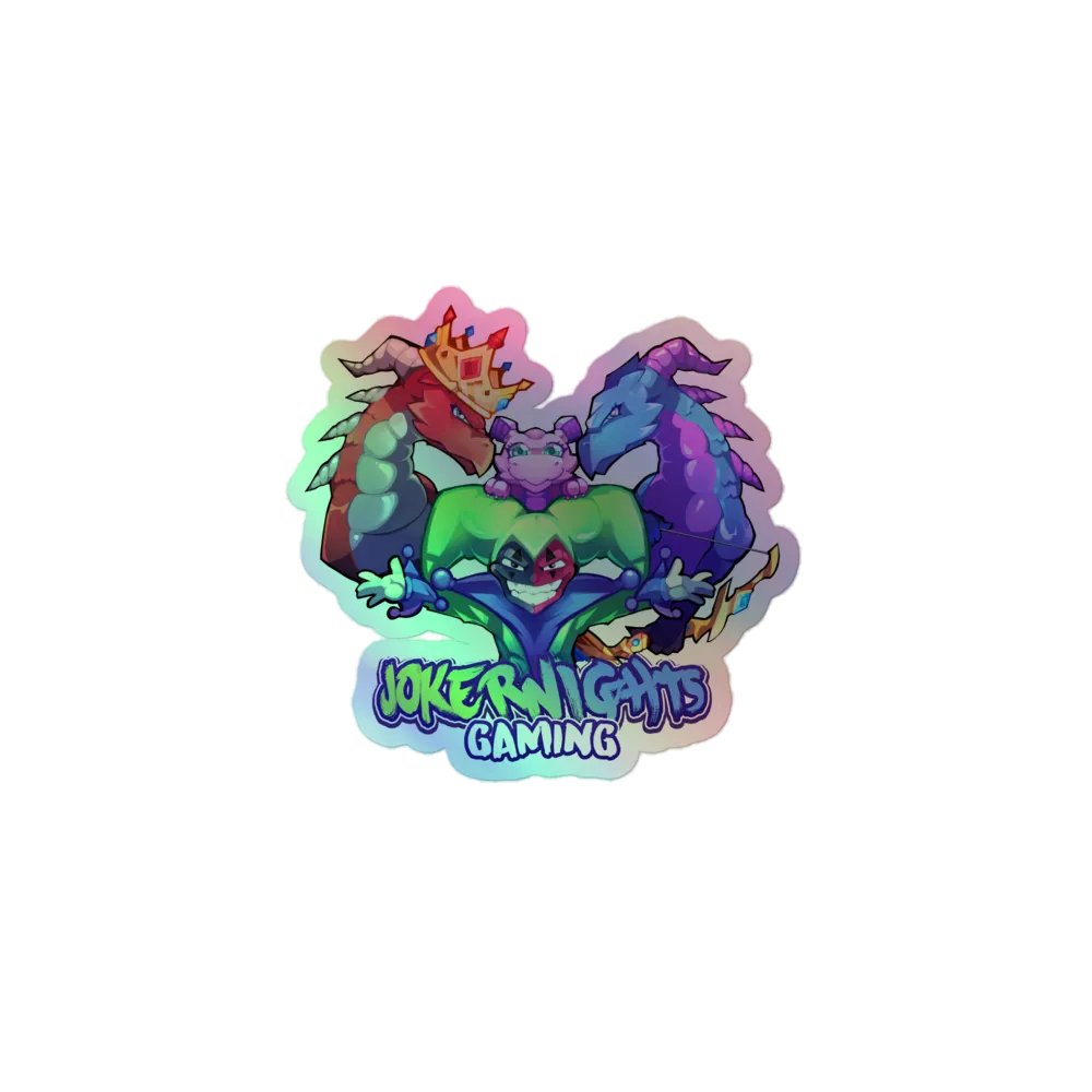 Jokernights Holographic Sticker Pack product image (1)