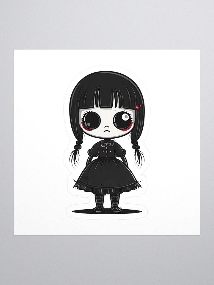 Silver Siren Kiss Cut Stickers product image (1)