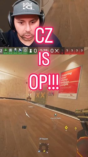 CZ IS OP!!! #rainbowsixsiege #rainbowsix #r6 #r6s #gaming