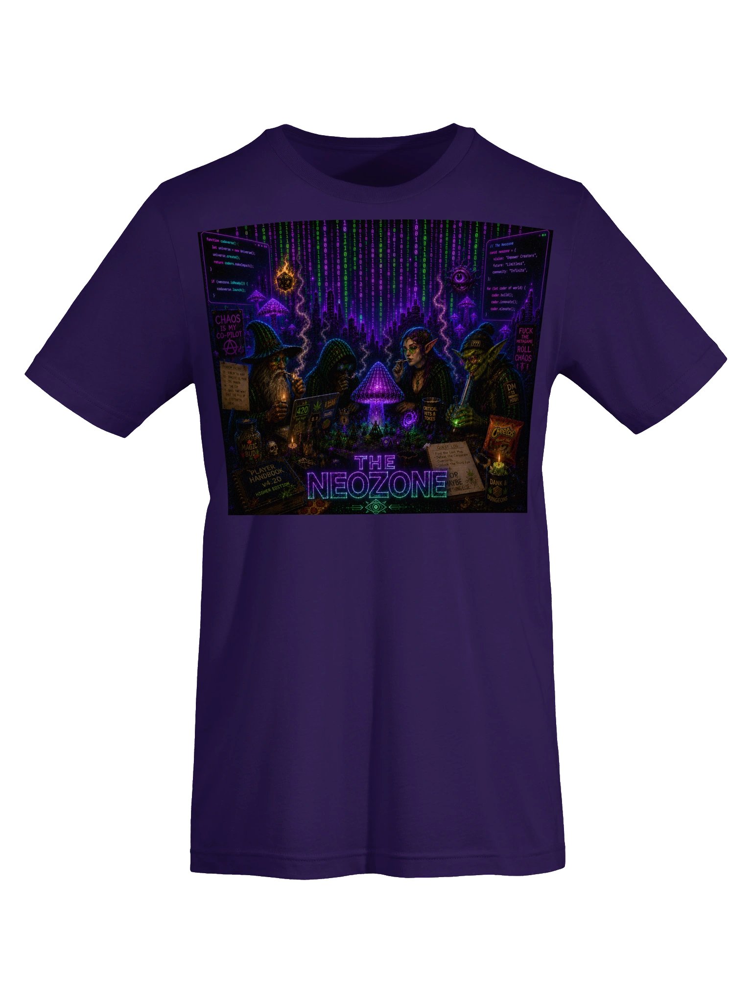 The Neozone Cyberpunk RPG Tee product image (47)