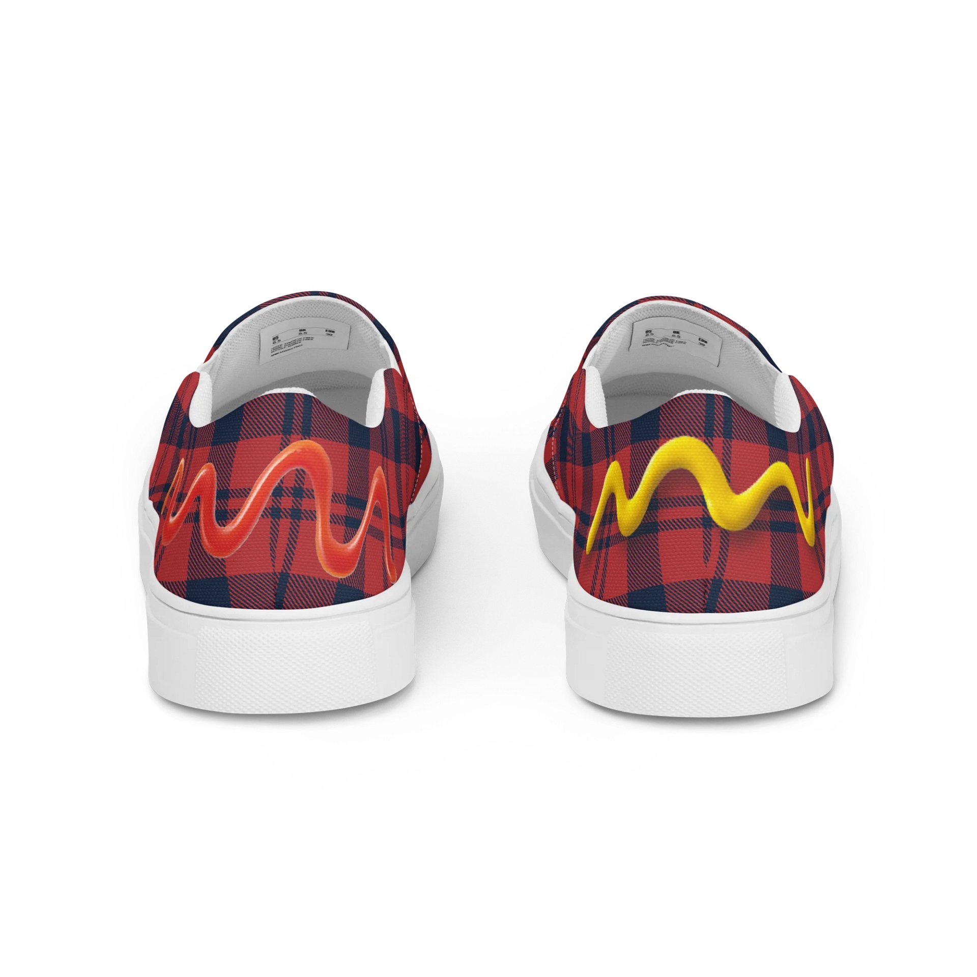 Captain Glizzy Plaid Slip-Ons product image (4)