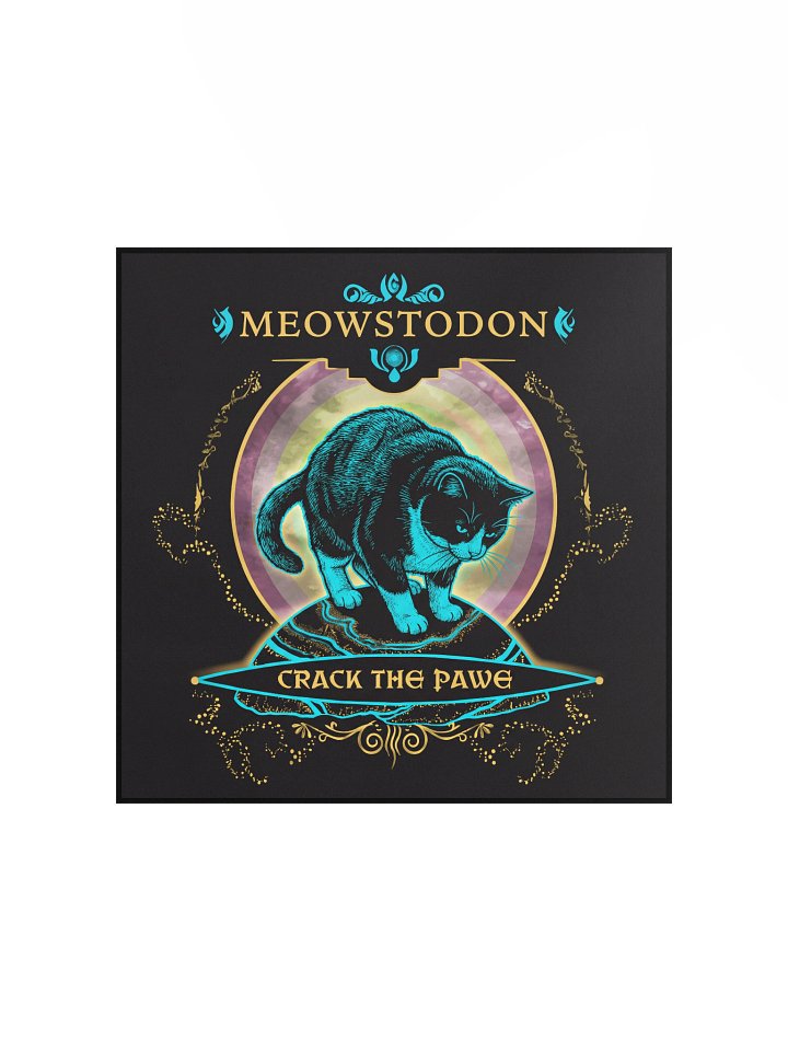 Cats and Metal — Meowstodon Matte Poster product image (1)