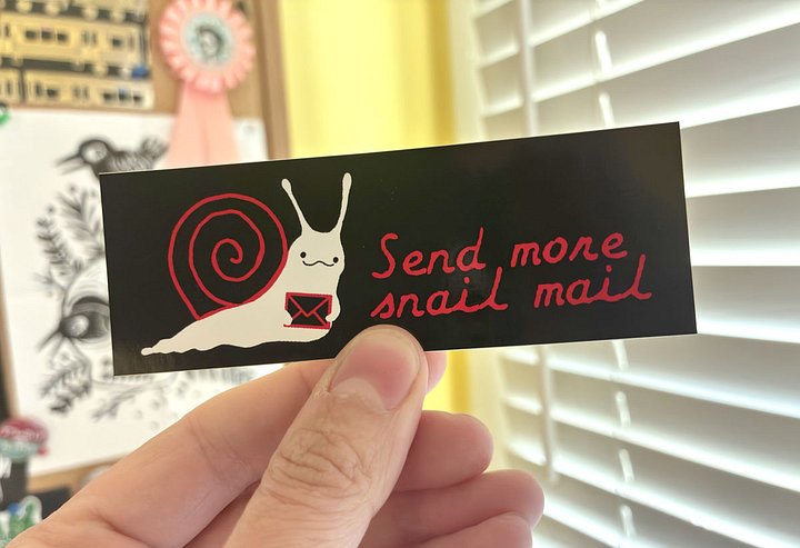 Snail Mail sticker product image (2)