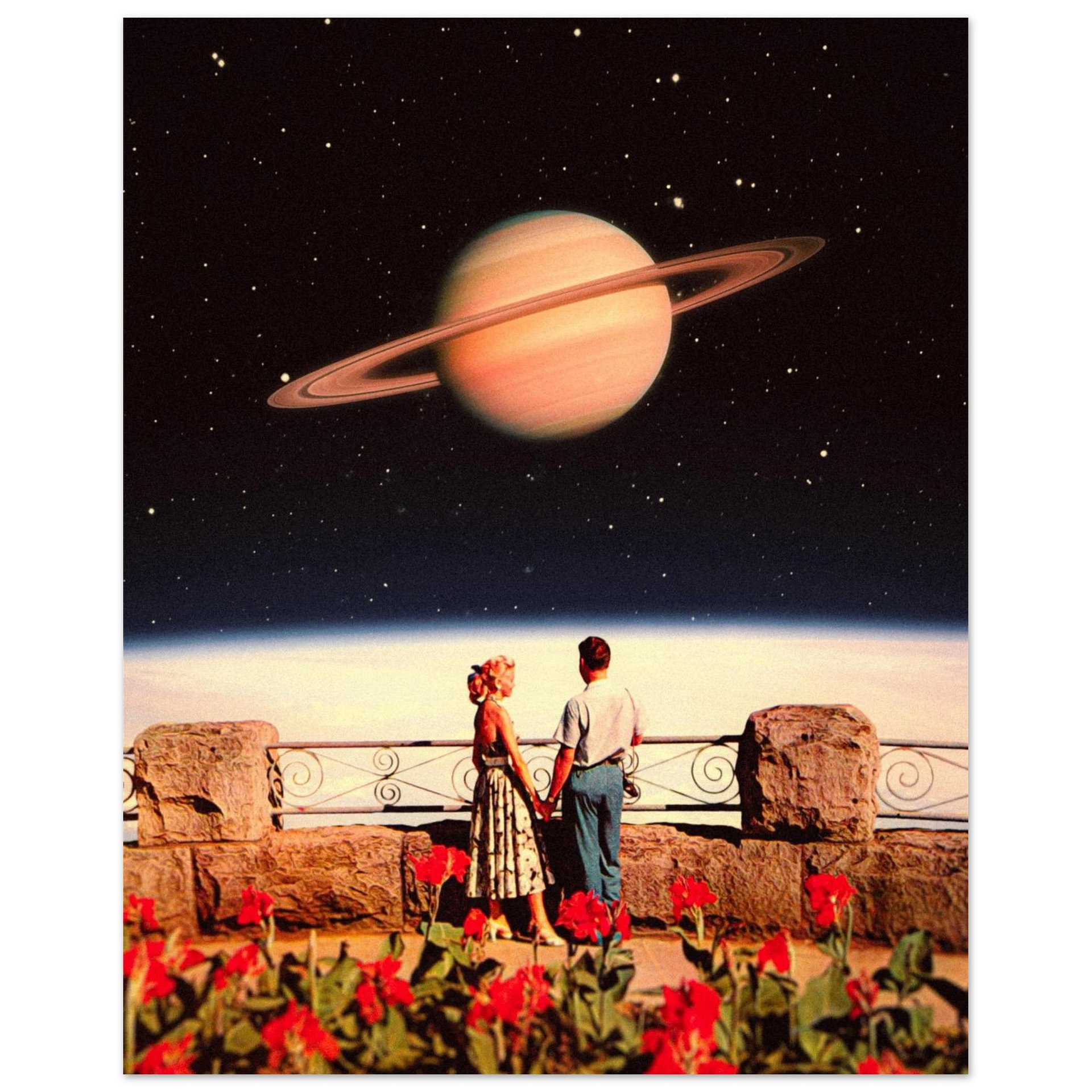 Space Love Wall Art product image (1)