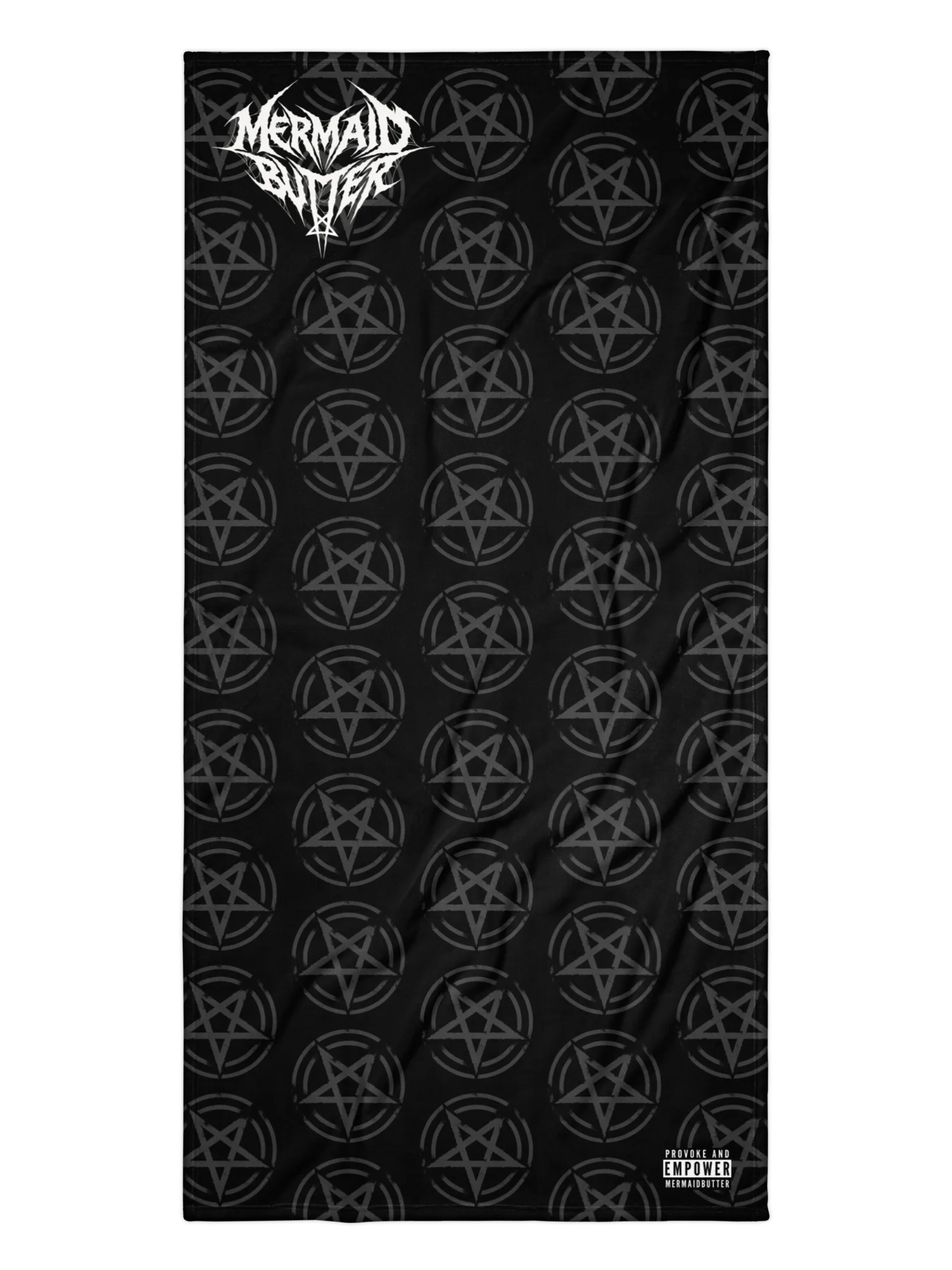Dark Pentagram Beach Towel product image (2)