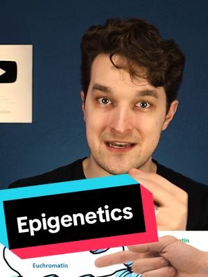 Epigenetics is an immensely exciting new field in molecular biology. To learn more, be sure to watch my long-form videos! #biology #life #science #DNA #learnbiologyontiktok 