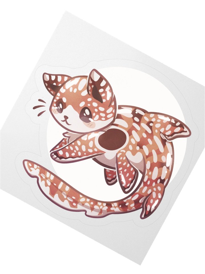 CATSHARK - Papuan epaulette shark - sticker product image (2)