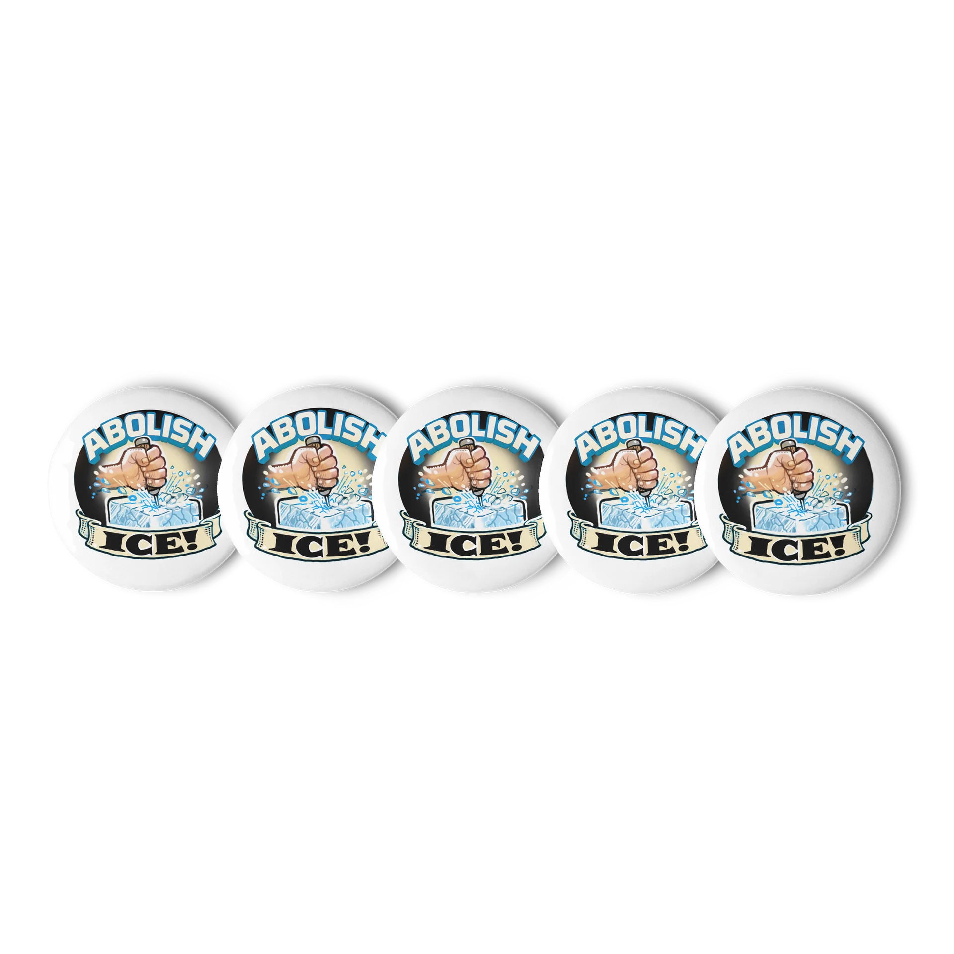 Abolish ICE! Resistance Pins Set product image (1)