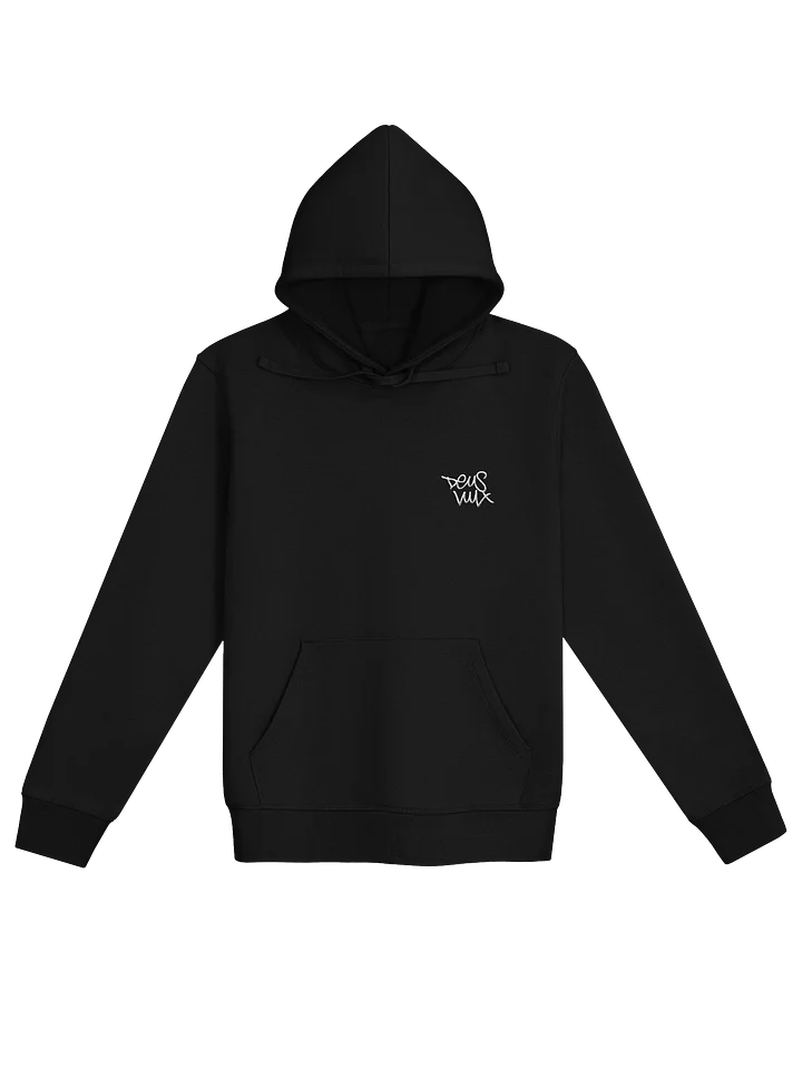Deus Vult Black Hoodie Embroidered product image (1)