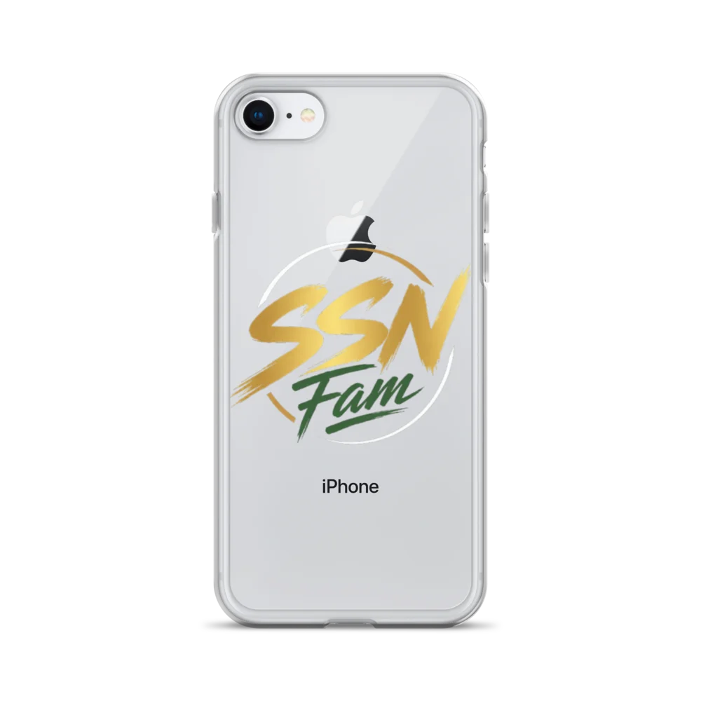 SSN Fam IPhone Clear Case product image (1)