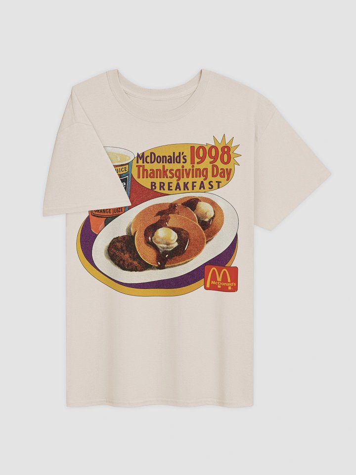1998 Mcdonald's Thanksgiving Breakfast Vintage Shirt product image (5)