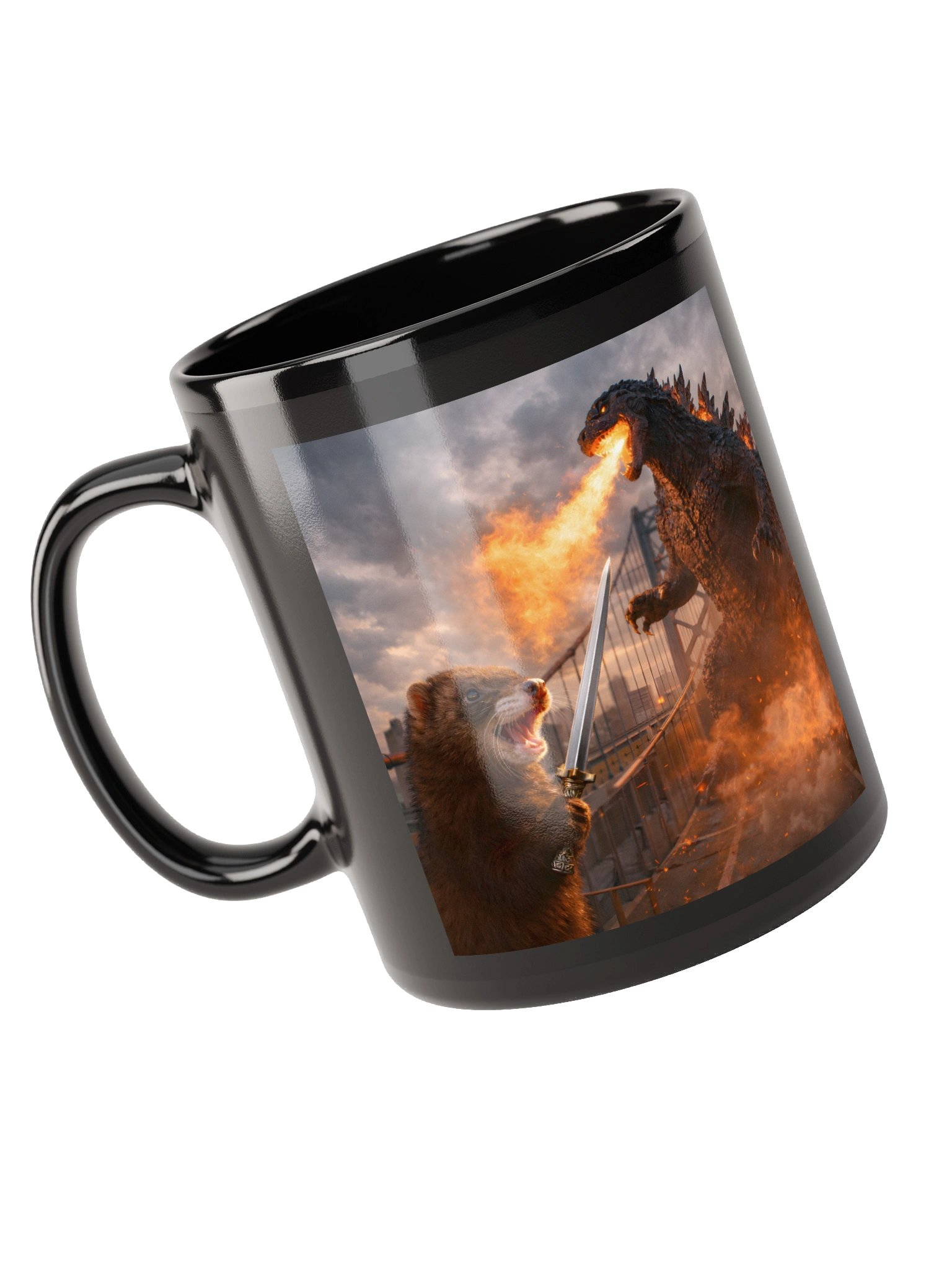 Frankie VS bridgezilla Mug product image (3)