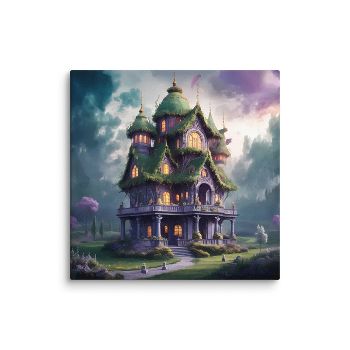 Watercolour Fairy House Art - v6 product image (1)