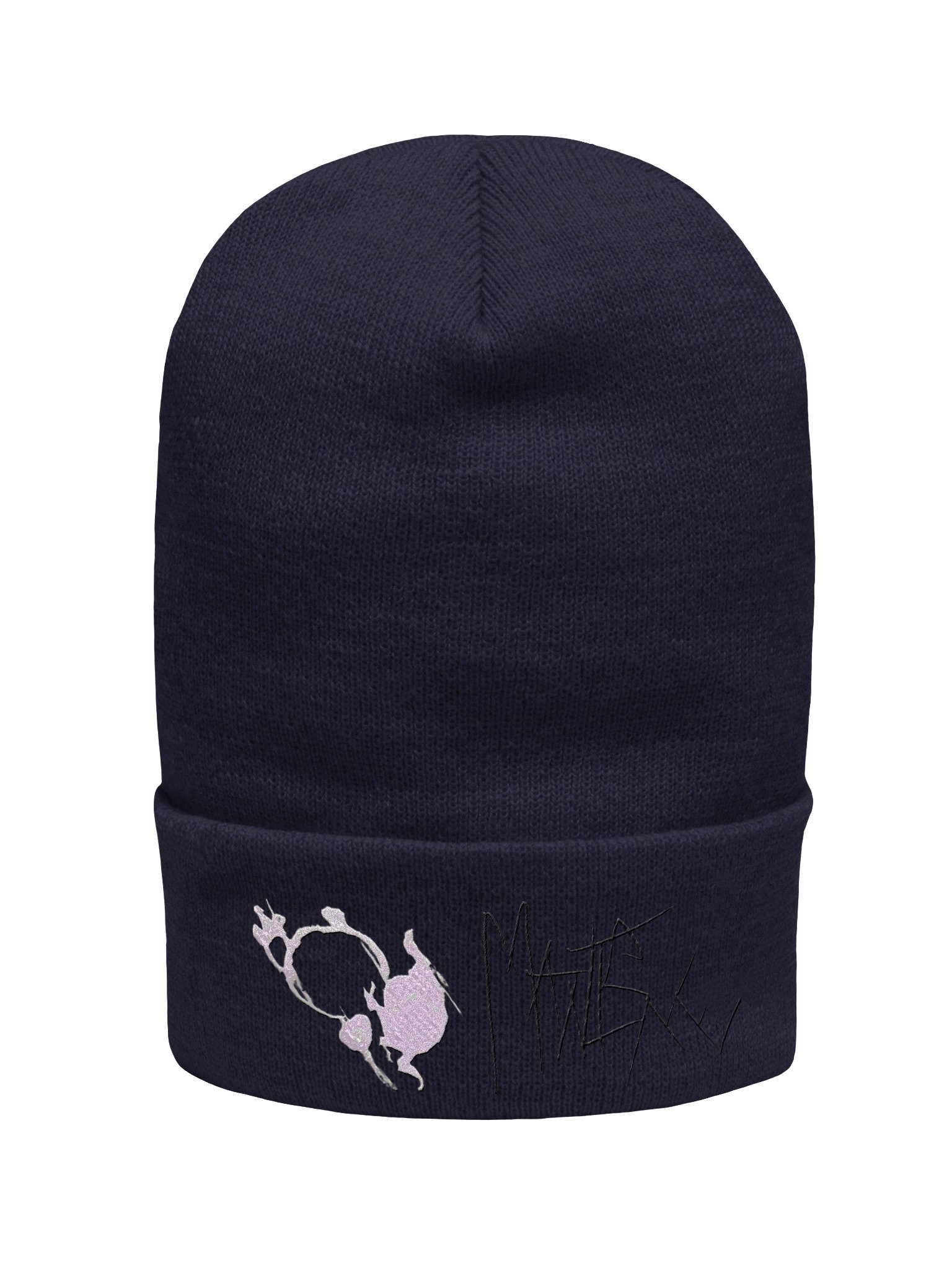 Abstract Winter Eclipsed Soltice Beanie (unlimited) product image (1)