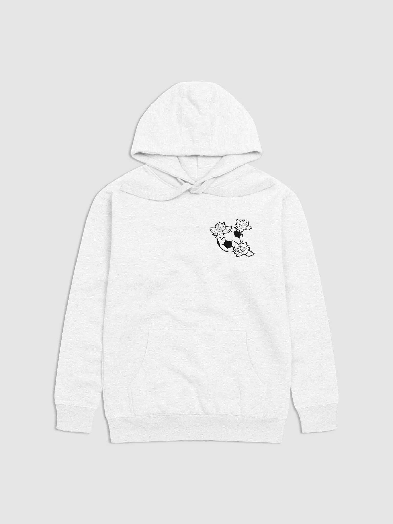White Maqwell Lotus Hoodie product image (1)