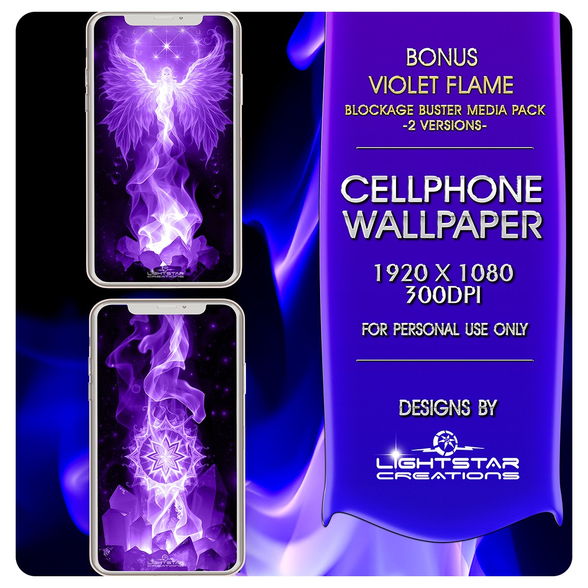 Violet Flame Blockage Buster Media Pack product image (4)