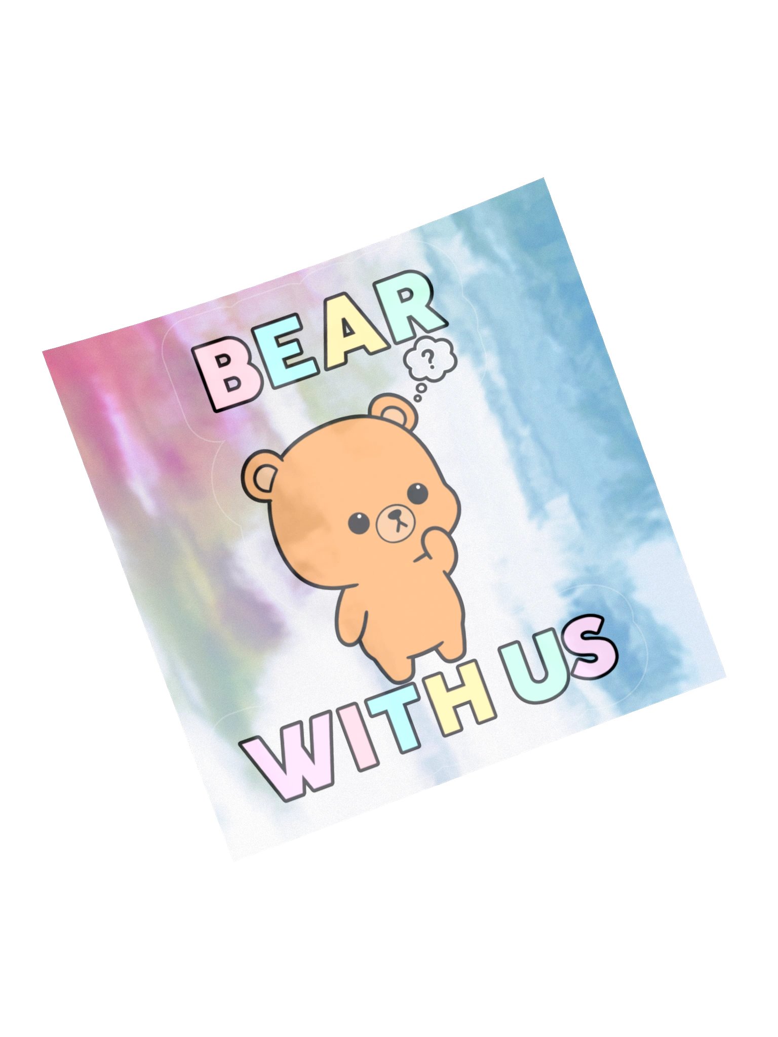 Bear With Us Logo Sticker product image (14)