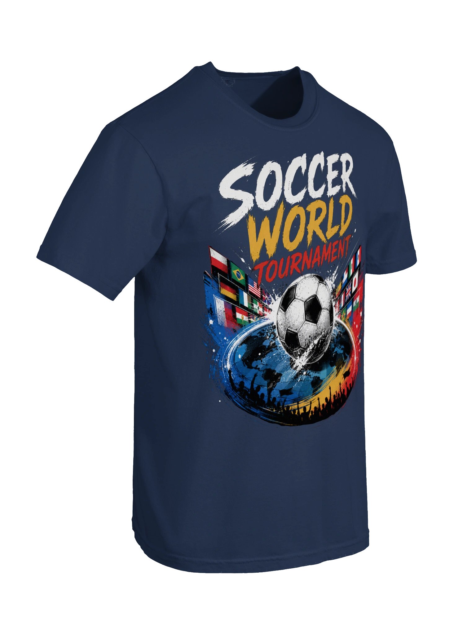 Soccer World Tournament T-Shirt – Global Fan Graphic Tee product image (3)