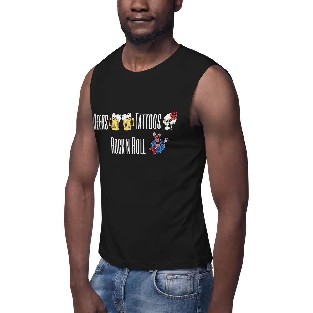 Rock and Roll Muscle Shirt product image (7)