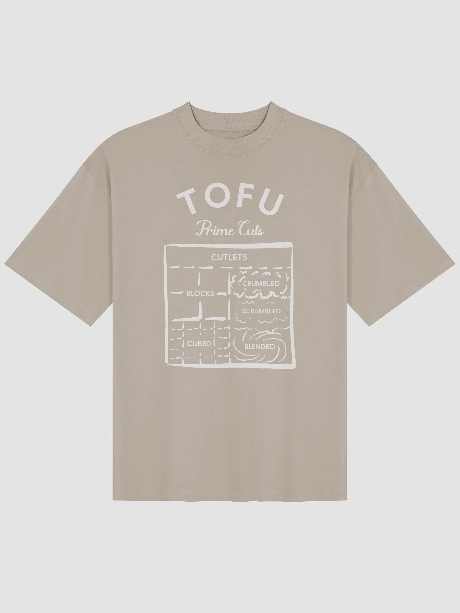 Tofu Cuts Oversized Tee product image (2)