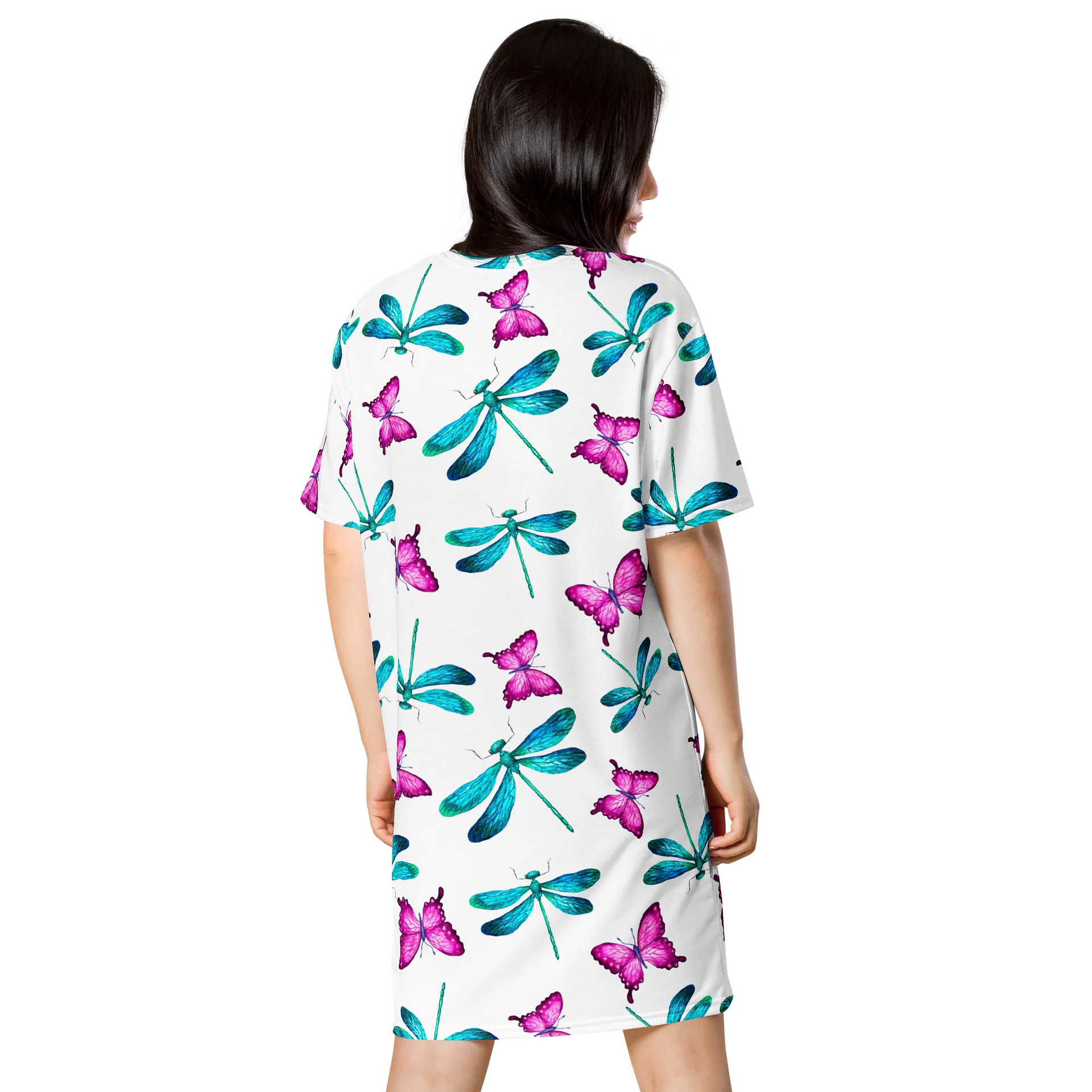 Whimsical Wings T-Shirt Dress product image (2)