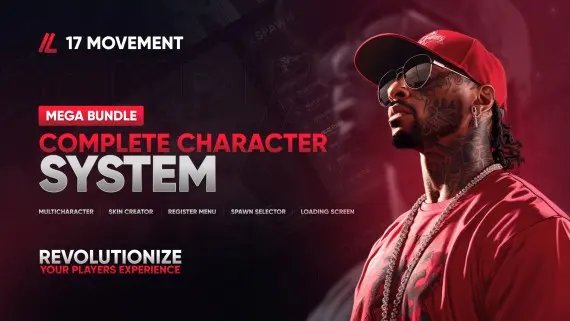 FiveM Complete Character System / FULL OPEN / Full Working [MULTICHARACTER, LOADINGSCREEN, SKIN MENU, SPAWN SELECTOR] product image (1)
