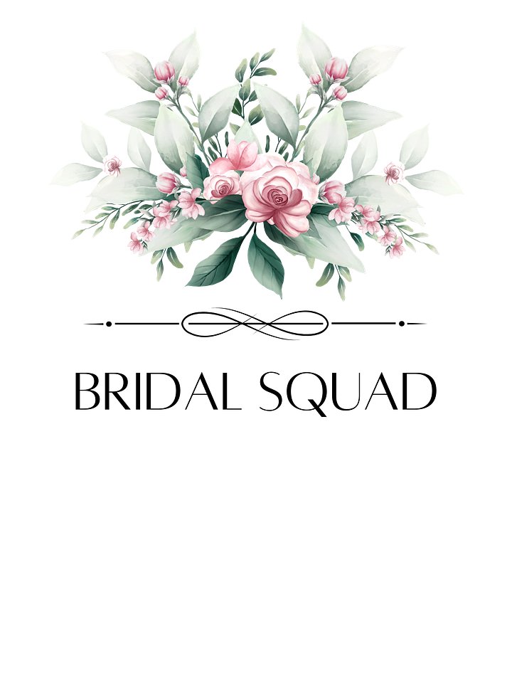 Bridal Squad T-Shirt 003 Eucalyptus Logo Dress product image (2)