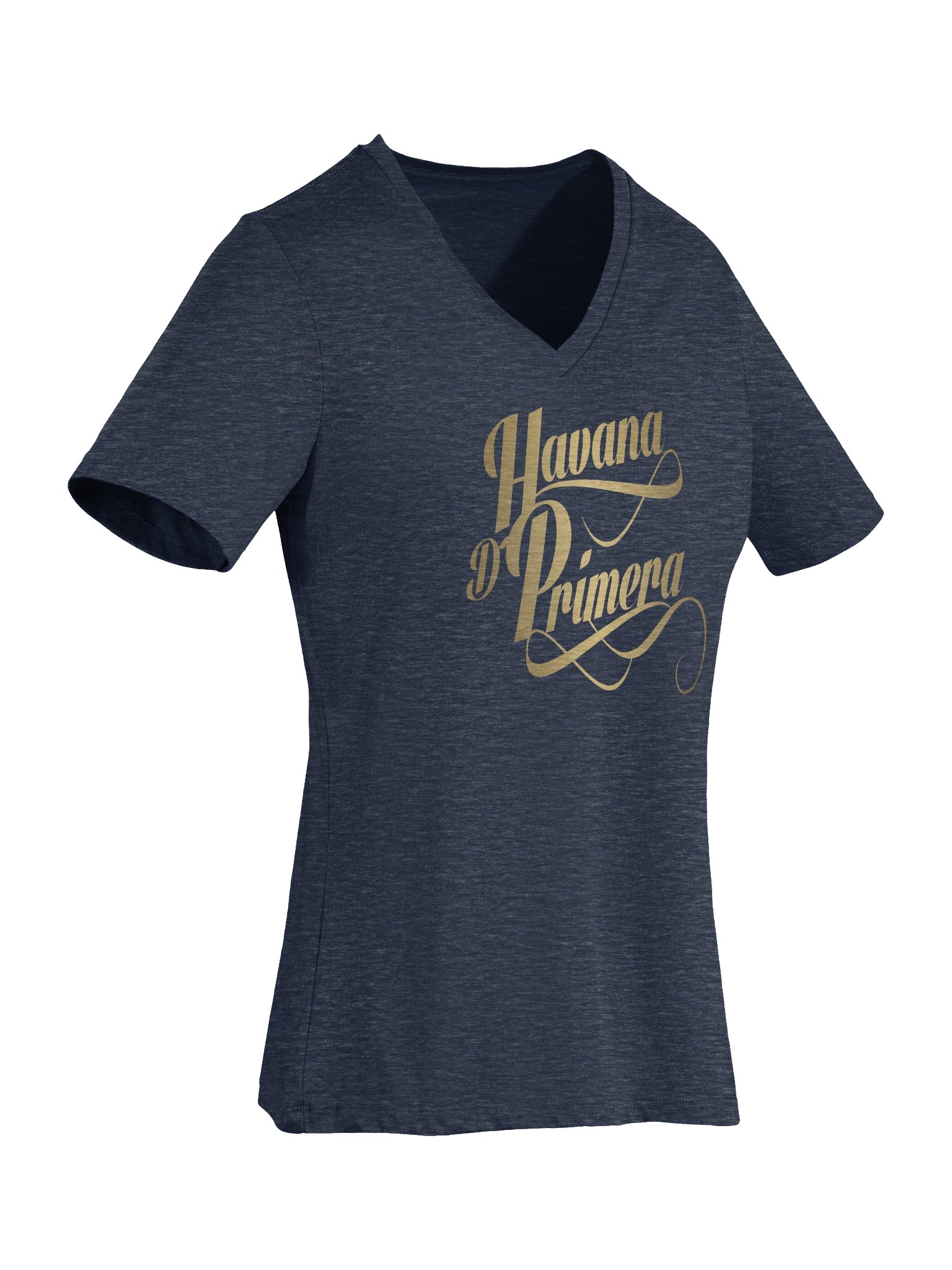 Havana D'Primera - Women's Relaxed V-Neck T-Shirt product image (7)