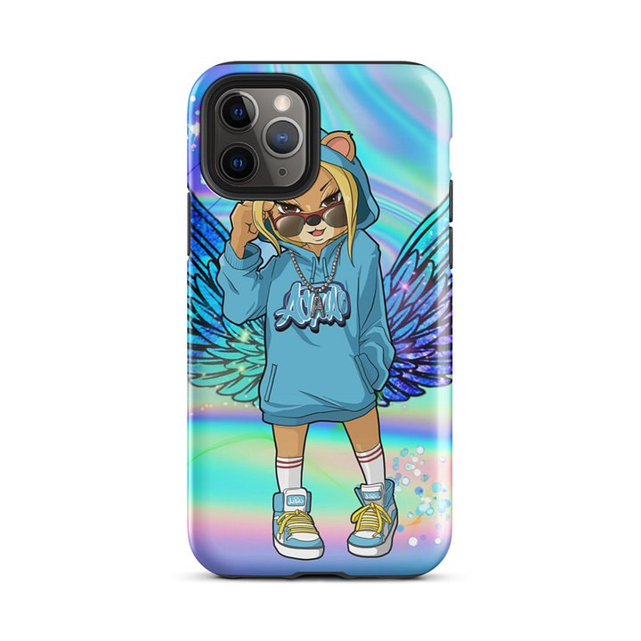 [Acqua Bear Wings]Tough iPhone Case product image (2)