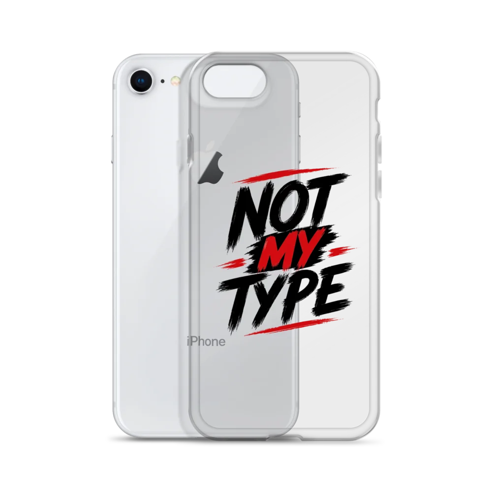 MY Red Brush-Stroke iPhone Case product image (55)