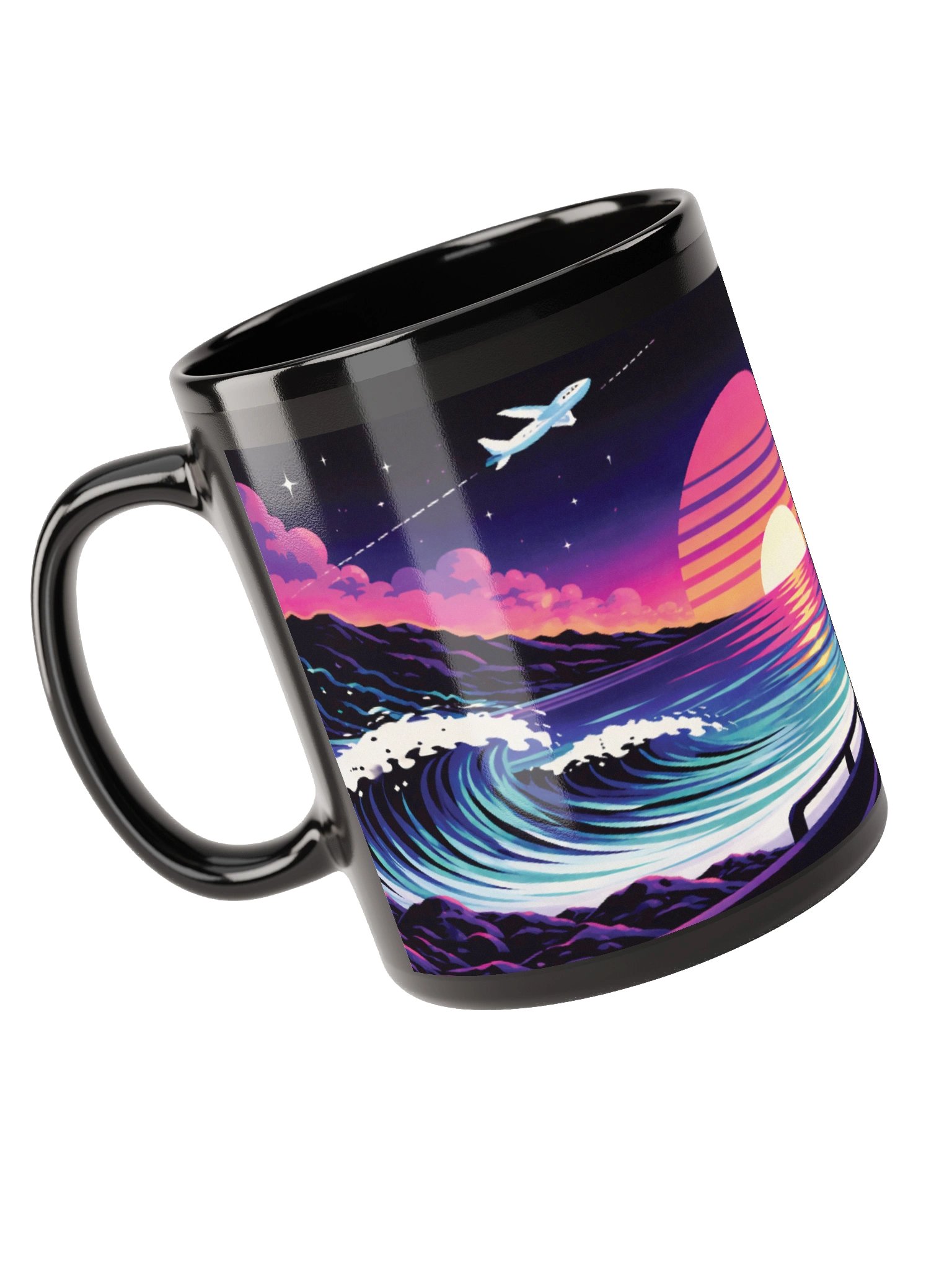 SUNSET WAVES RETRO MUG product image (5)