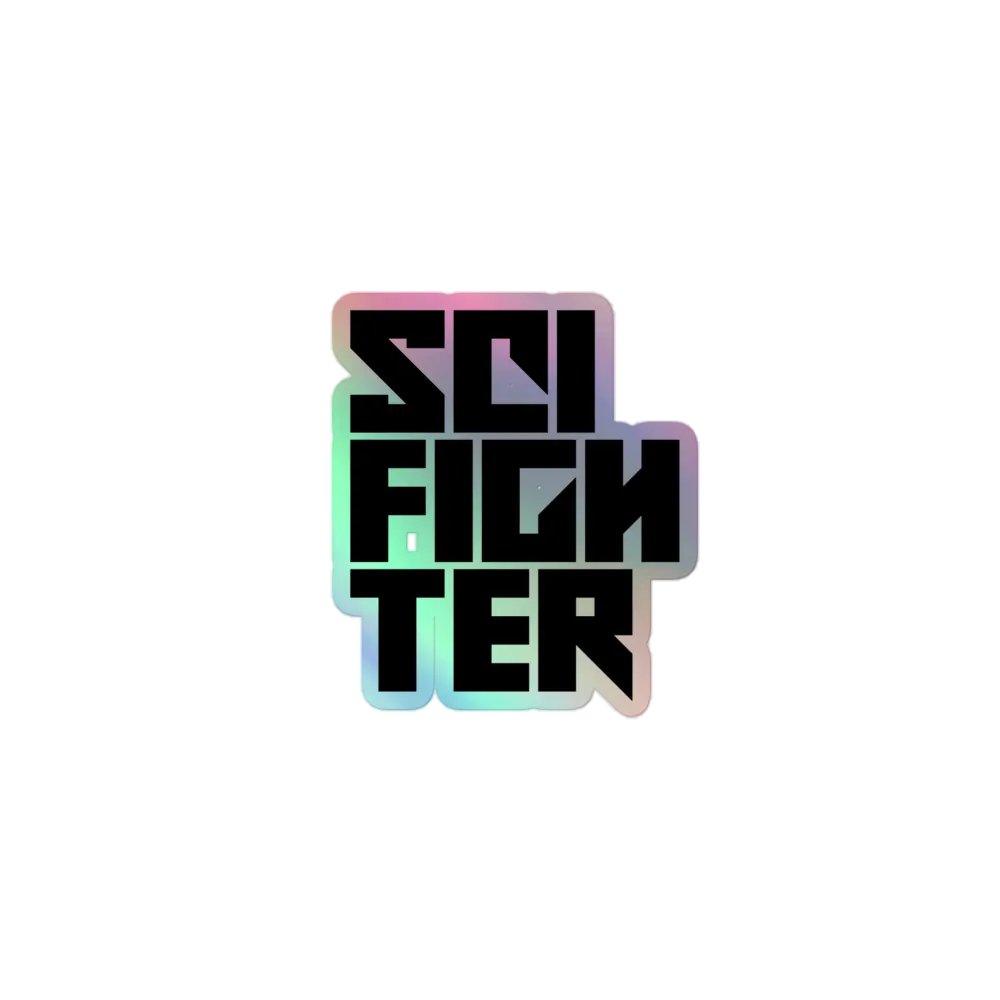 SCIFIGHTER STACKED STICKER product image (1)