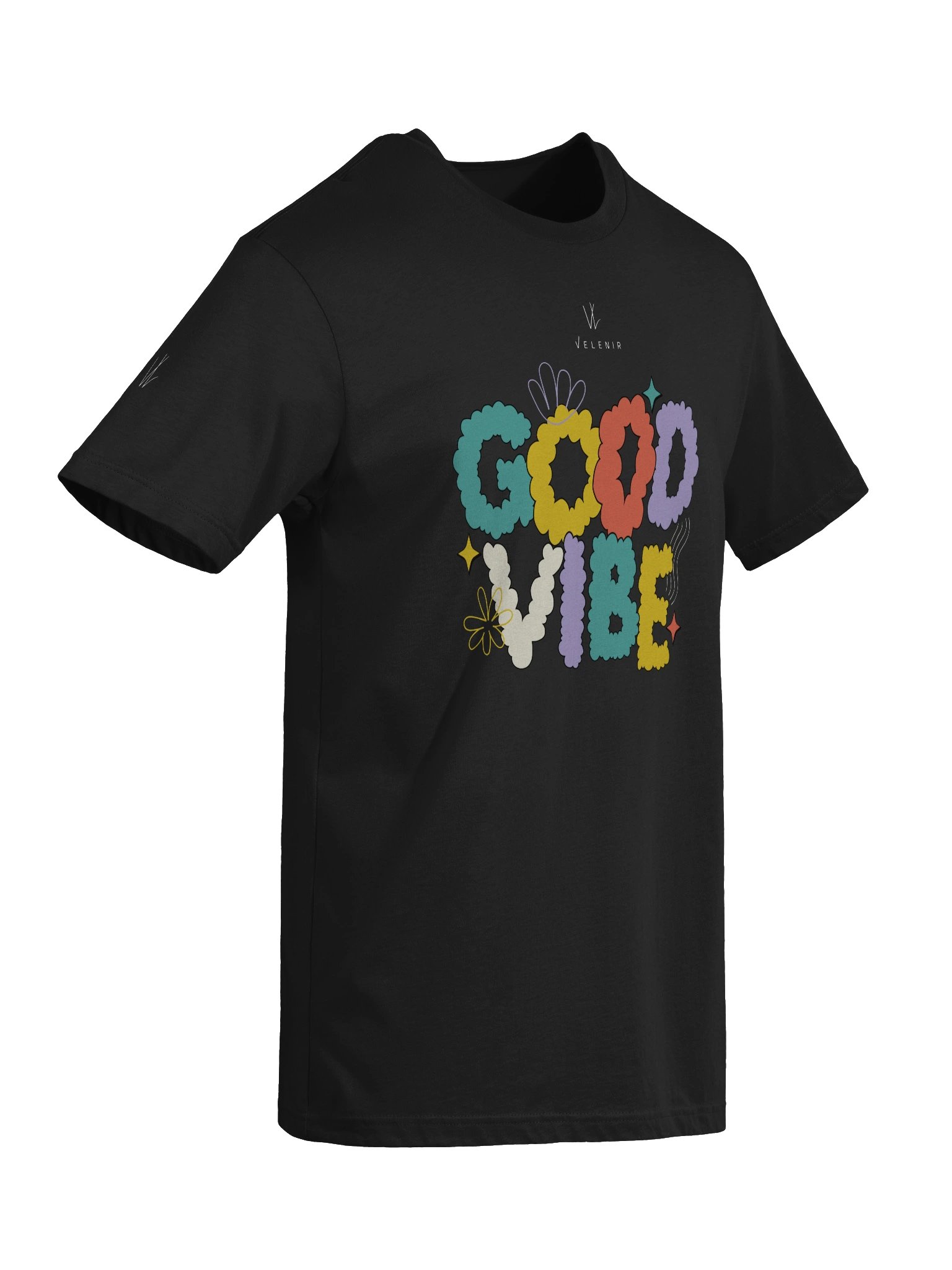 Velenir Good Vibes Womens Supersoft T-Shirt product image (9)