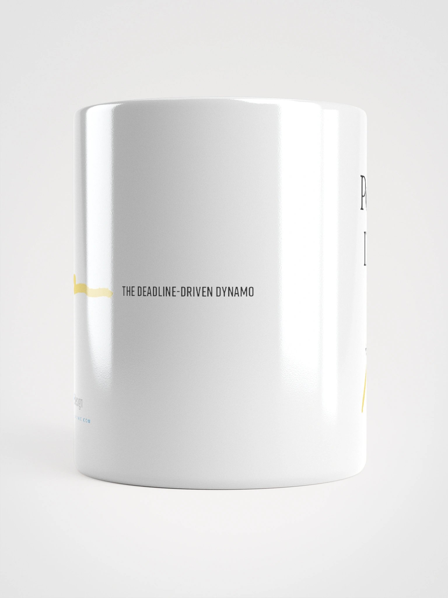 Powered by Deadlines Mug - 11oz product image (6)
