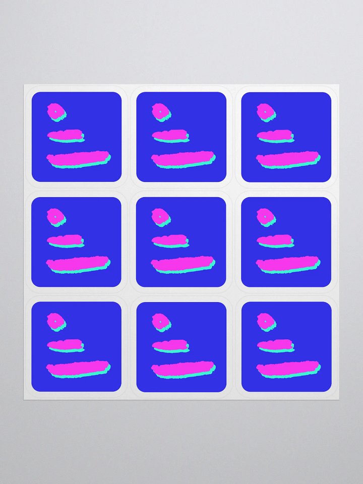 Underscore Logo Sticker Sheet product image (1)