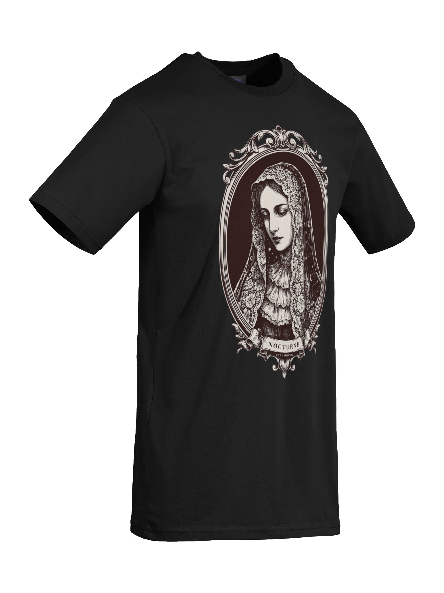 The Nocturne Cameo // Veiled Madonna Heavyweight Tee product image (12)