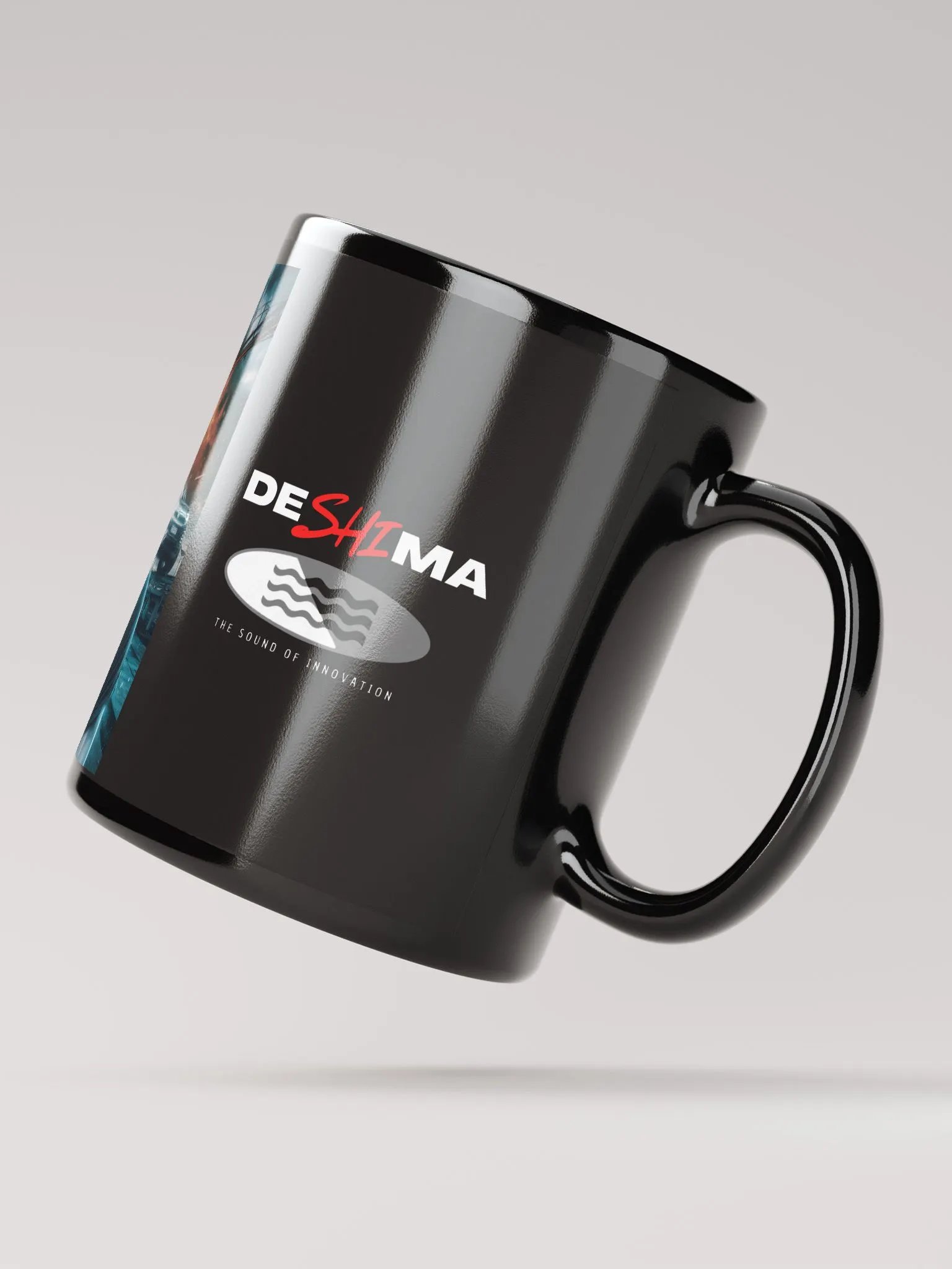 Solidarität gewinnt! – Black Ceramic Mug product image (6)