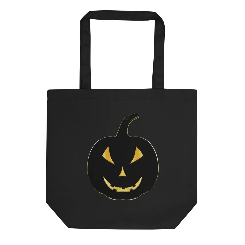 Pumpkin, Jack o Lantern Face - Halloween Tote Bag product image (1)