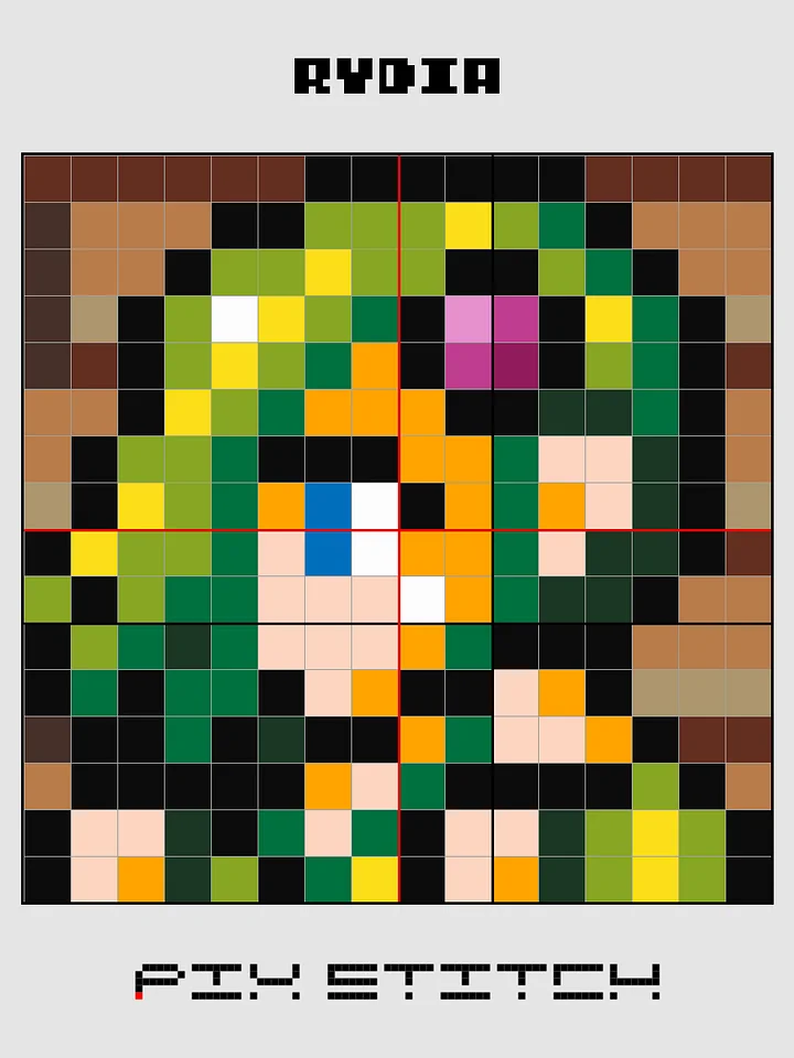Rydia Pixel Art product image (2)