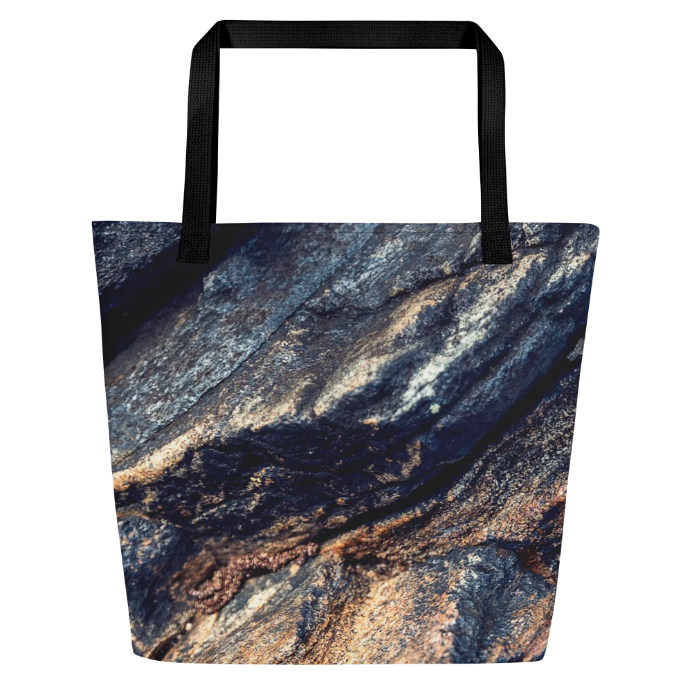 Obsidian Vein All-Over Print Large Tote Bag w/ Pocket product image (3)
