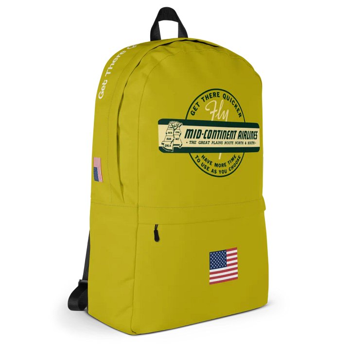 Mid Continent Airlines - Backpack product image (2)