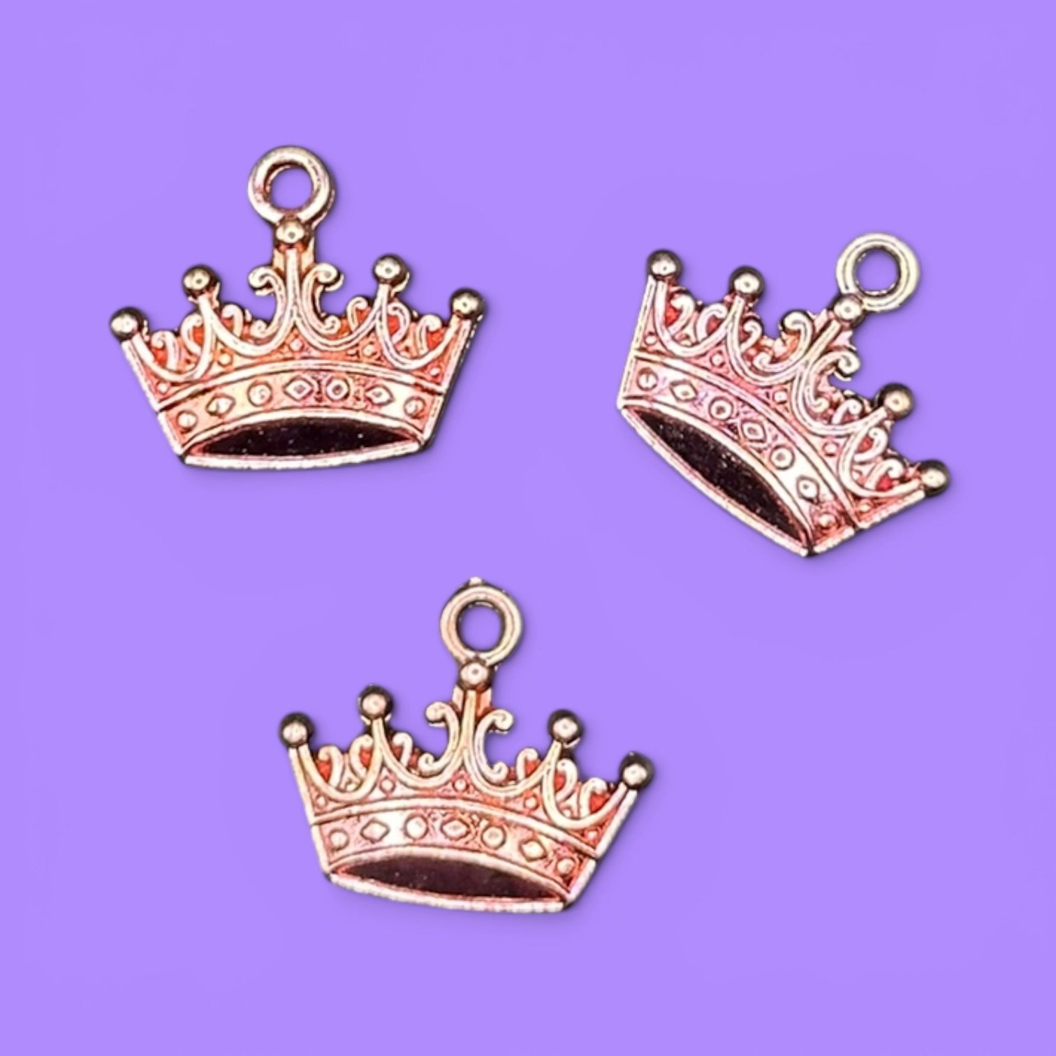 Crown Rose Gold Whinny Winners Braid and Bridle Charms for Horses | Little Shop of Ponies product image (1)