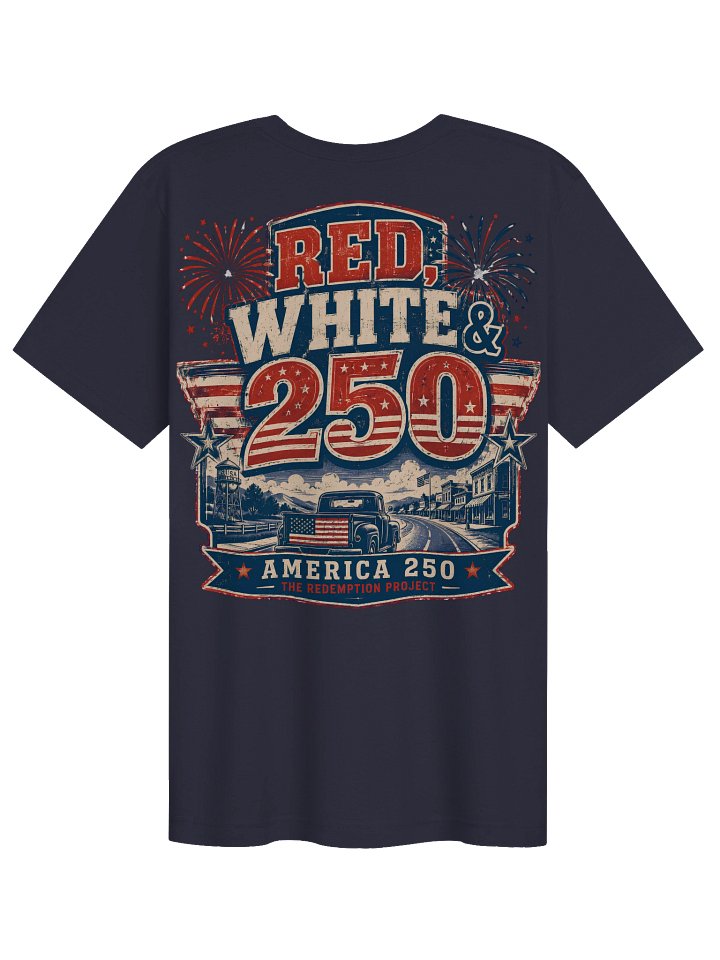 Red White and 250 T-Shirt product image (3)